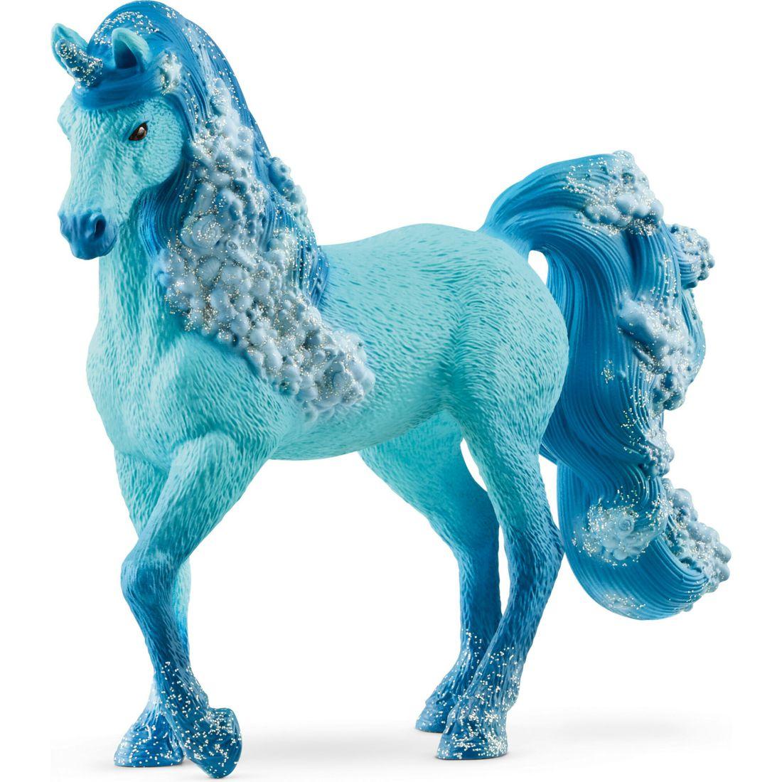 Schleich Bayala: Elementa Water Unicorn Mare – Magical Figurine | Toy Figures & Playsets Imaginative Learning Multi