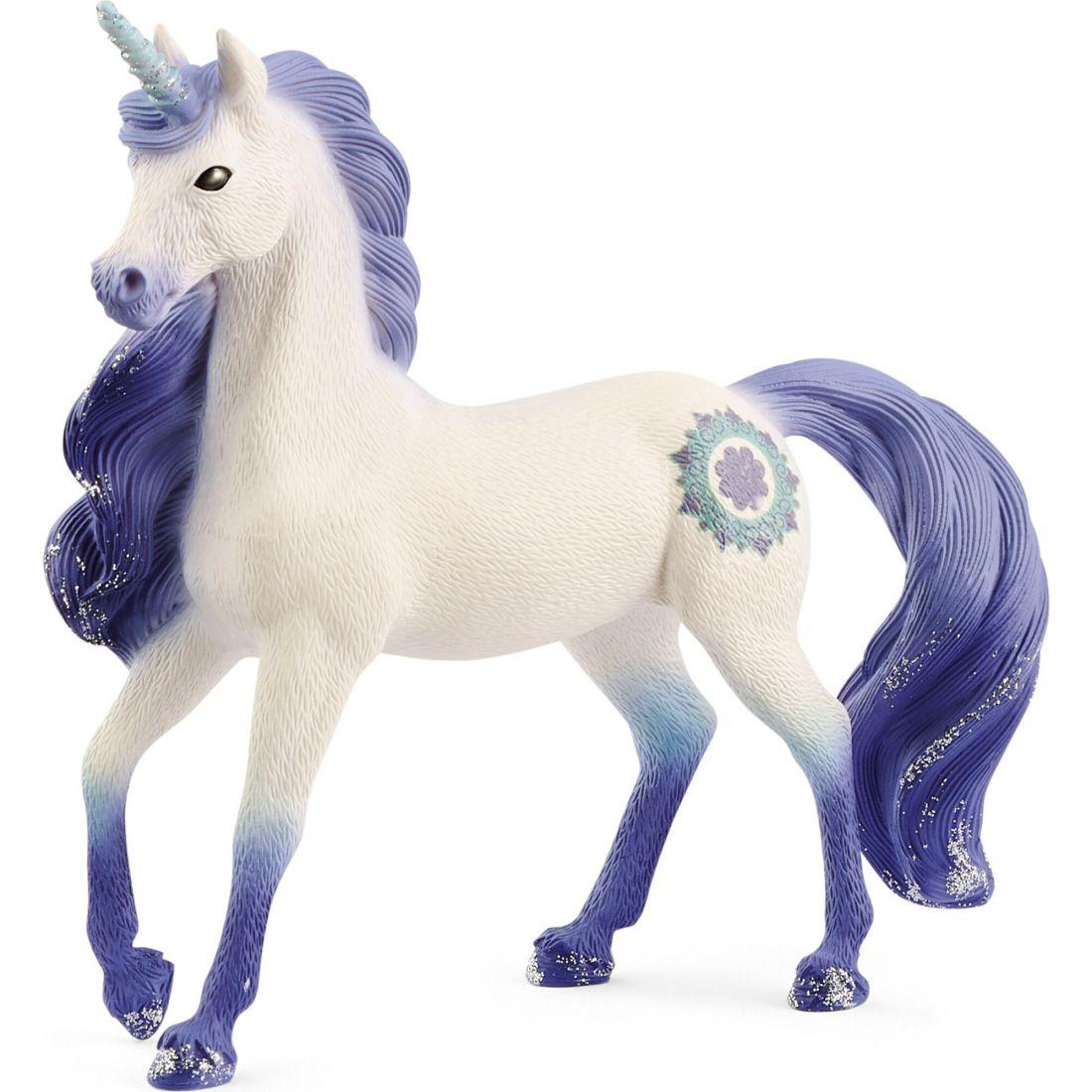 Schleich Bayala: Mandala Unicorn Stallion – Magical Figurine | Toy Figures & Playsets Imaginative Learning Multi