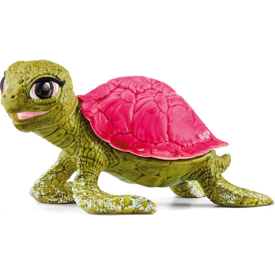 Schleich Bayala: Pink Sapphire Turtle – Magical Figurine | Toy Figures & Playsets Imaginative Learning Multi