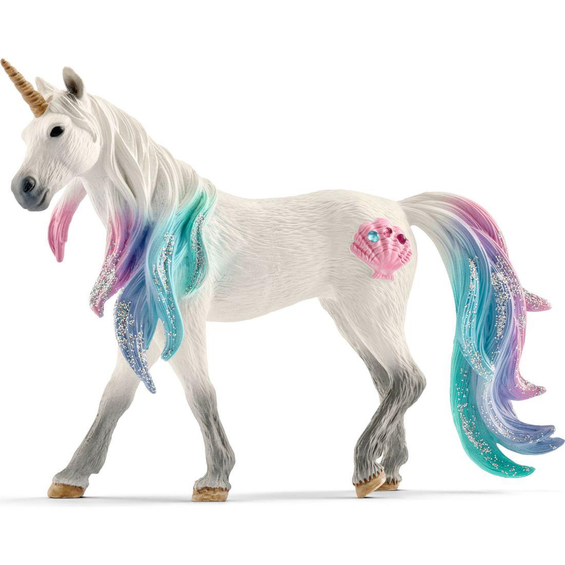 Schleich Bayala: Sea Unicorn Mare – Magical Figurine | Toy Figures & Playsets Imaginative Learning Multi