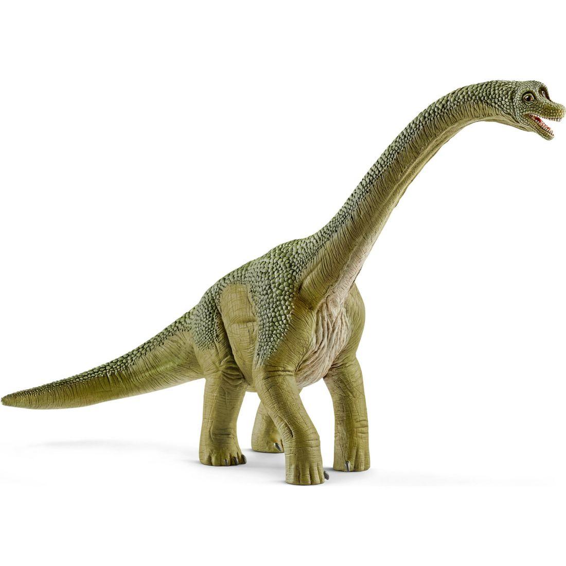 Schleich Brachiosaurus 9.6" Dinosaur Action Figure | Toy Figures & Playsets Imaginative Learning Blue