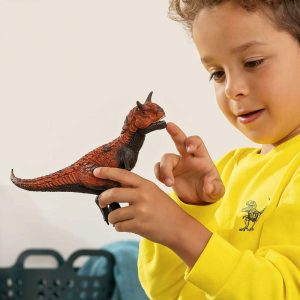 Schleich Dinosaurs: Carnotaurus – Dinosaur Action Figure | Toy Figures & Playsets Imaginative Learning Multi