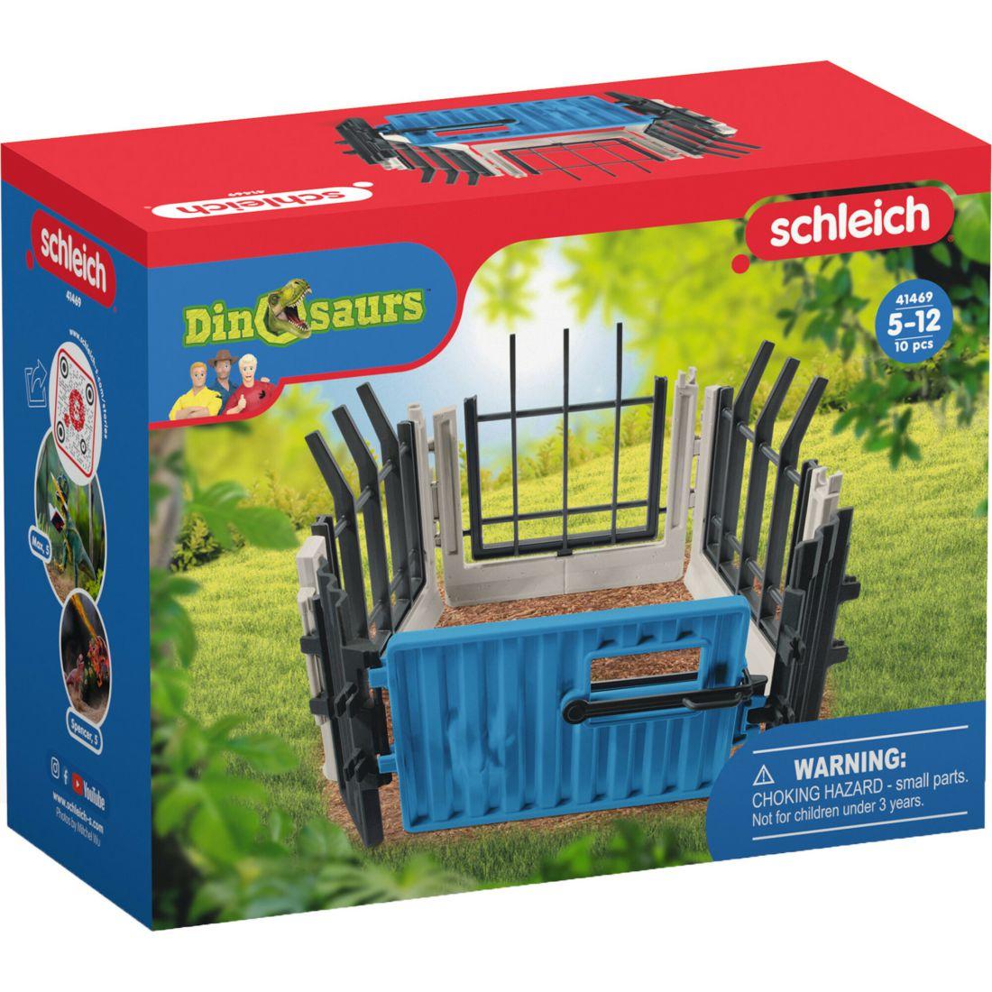 Schleich Dinosaurs: Extend-A-Fence – Dino Enclosure | Toy Figures & Playsets Imaginative Learning Multi