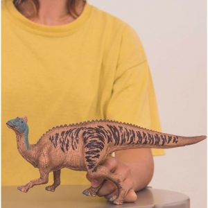 Schleich Edmontosaurus 11.7" Dinosaur Action Figure | Toy Figures & Playsets Imaginative Learning Blue