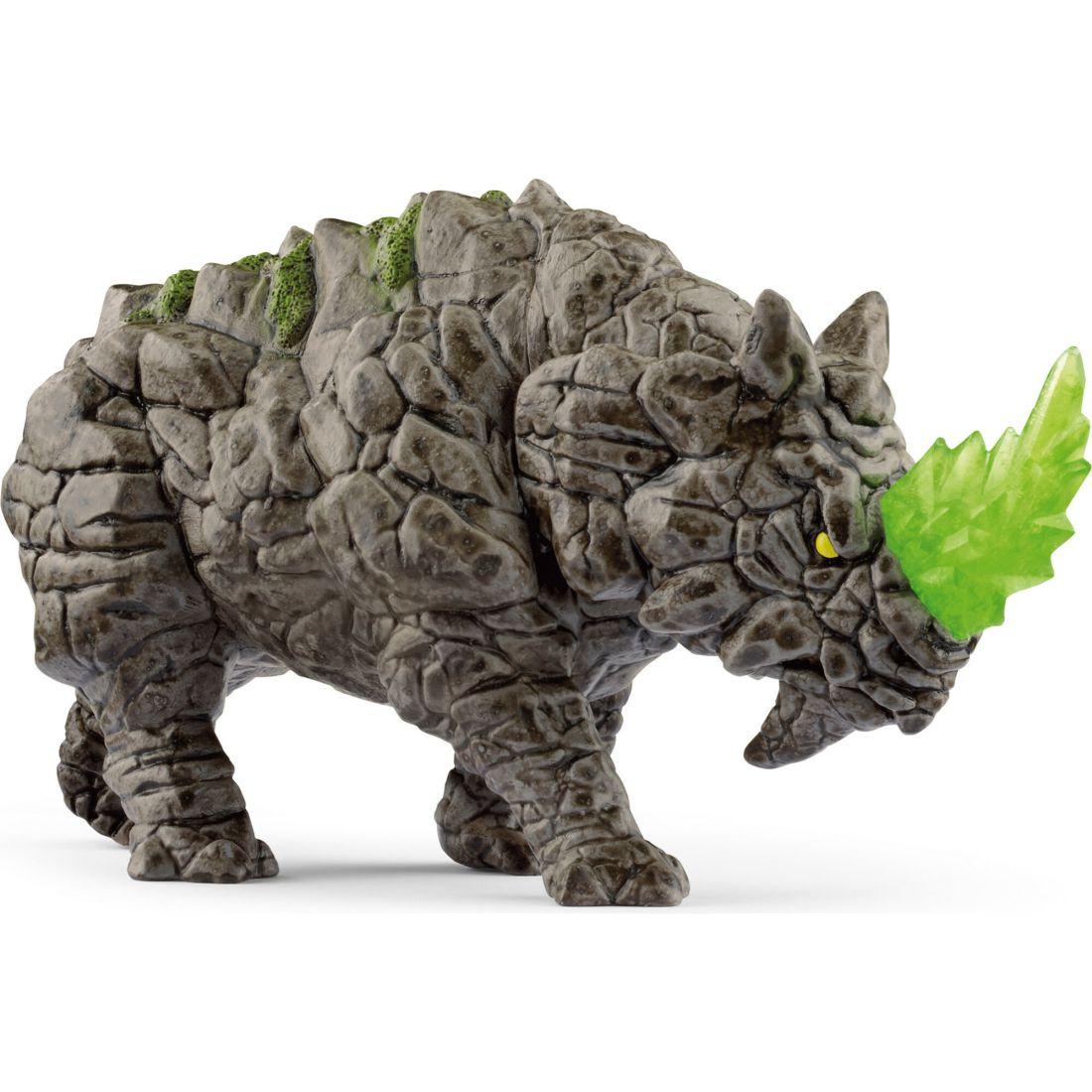 Schleich Eldrador Creatures: Battle Rhino – Fantasy Action Figure | Toy Figures & Playsets Imaginative Learning Multi