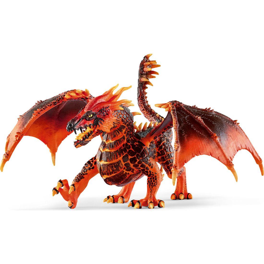 Schleich Eldrador Creatures: Lava Dragon – Action Figure | Toy Figures & Playsets Imaginative Learning Multi