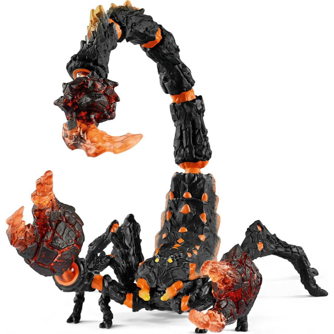 Schleich Eldrador Creatures: Lava Scorpion Action Figure | Toy Figures & Playsets Imaginative Learning Blue