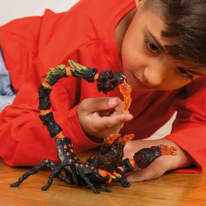 Schleich Eldrador Creatures: Lava Scorpion Action Figure | Toy Figures & Playsets Imaginative Learning Blue