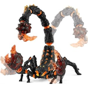 Schleich Eldrador Creatures: Lava Scorpion Action Figure | Toy Figures & Playsets Imaginative Learning Blue