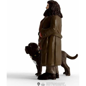 Schleich Wizarding World Of Harry Potter: Hagrid & Fang Figurines | Toy Figures & Playsets Imaginative Learning Blue