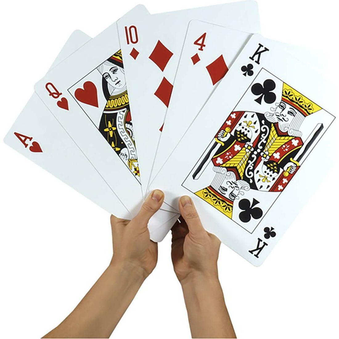 Schylling Jumbo Playing Cards | Games Games Games