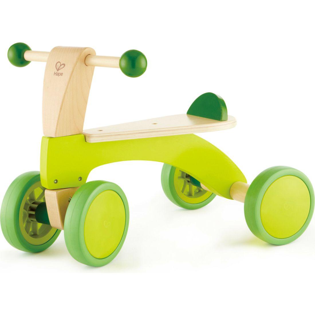 Scoot Around Ride-On Wood Balance Bike In Bright Green | Ride-Ons Outdoor Multi