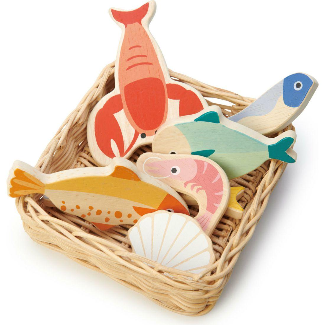 Seafood Basket | Play Food & Accessories Kids Multi