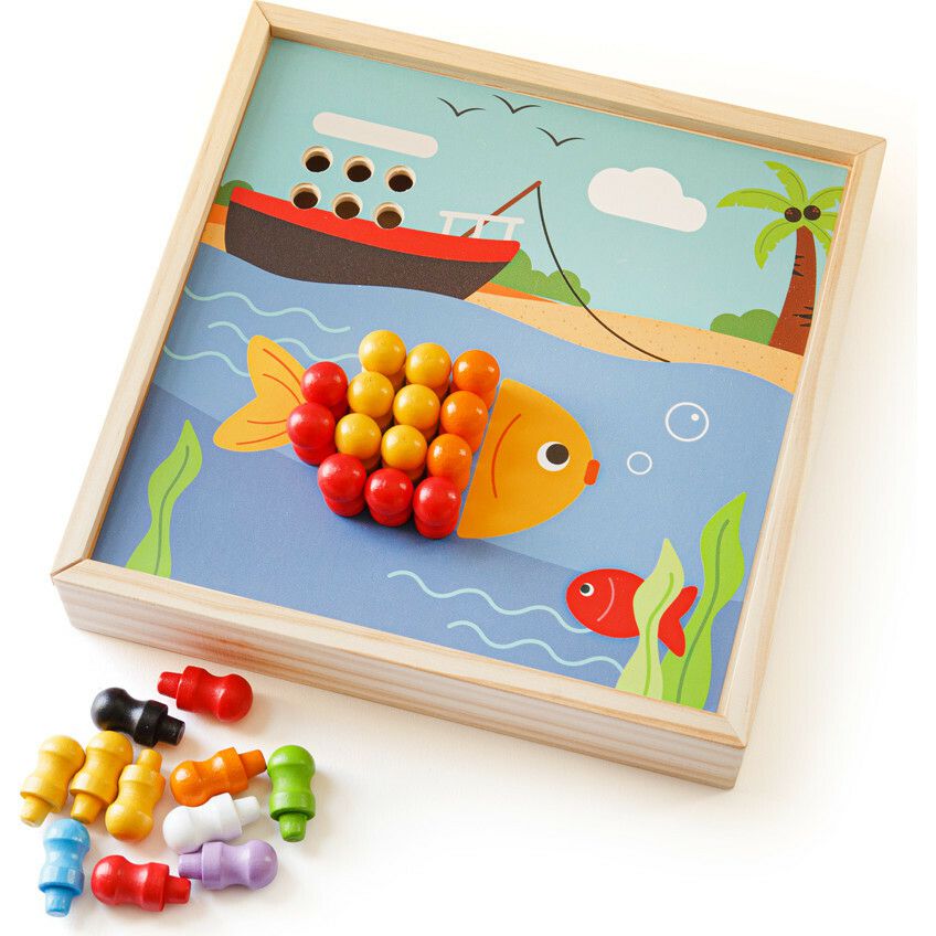 Seaside Peg Board | Games Games Games