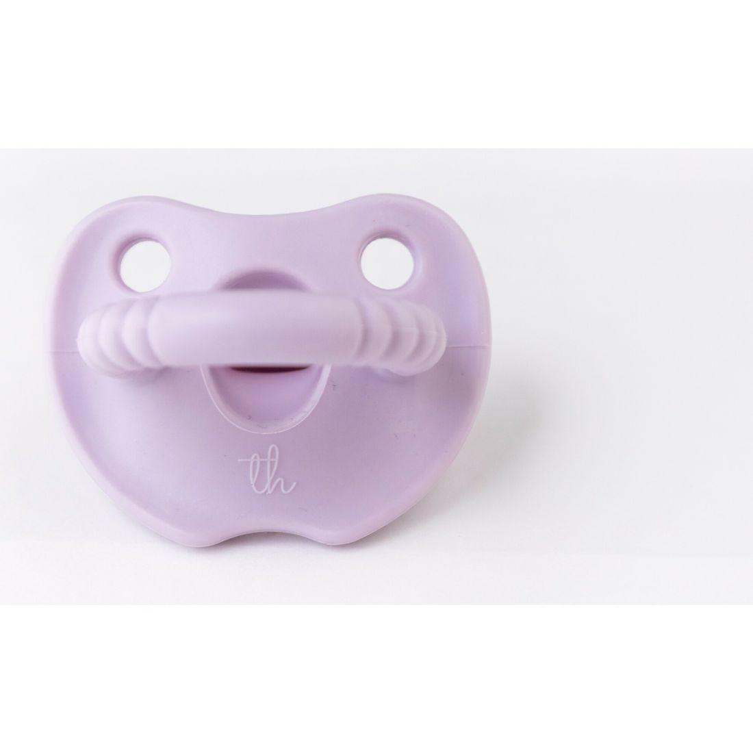 Silicone Soother Round, Lavender Fog | Teethers & Rattles Baby & Toddler Purple