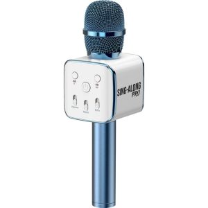 Sing A Long Pro 3 Karaoke Mic, Blue | Tech Toys Kids Tech Toys