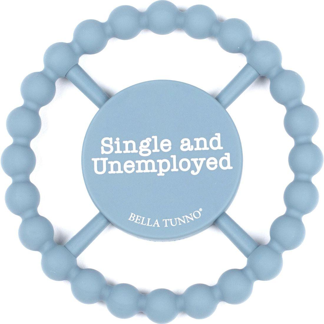 Single And Unemployed Teether | Teethers & Rattles Baby & Toddler Blue