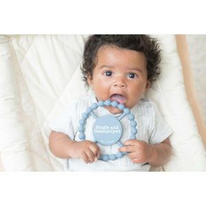 Single And Unemployed Teether | Teethers & Rattles Baby & Toddler Blue