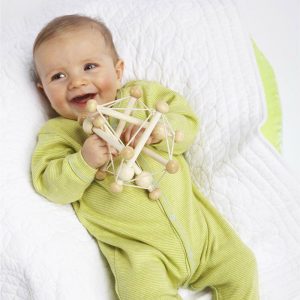 Skwish Natural Rattle And Teether Grasping Activity Toy | Teethers & Rattles Baby & Toddler Multi