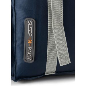 Sleep ‘N’ Pack Big Kids Sleeping Bag, Navy/Green | Yard & Lawn Games Outdoor Navy