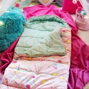 Sleep ‘N’ Pack Littles Sleeping Bag, Unicorns | Yard & Lawn Games Outdoor Prints