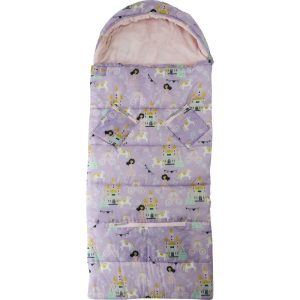 Sleep-N-Pack Packable Sleeping Bag, Little Kid 3-6 Yrs – Princesses | Yard & Lawn Games Outdoor Multi