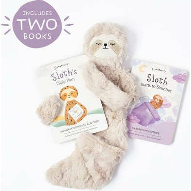 Sloth’S Routines Set – Snuggler | Plush Baby & Toddler Beige