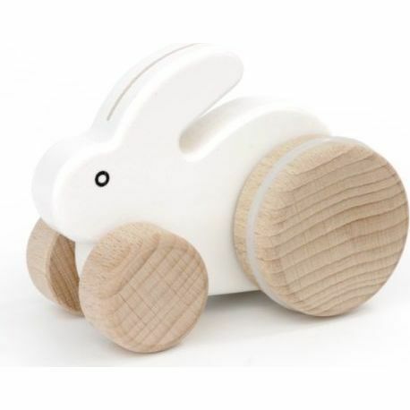 Small Rabbit, White | Push & Pull Baby & Toddler Push & Pull