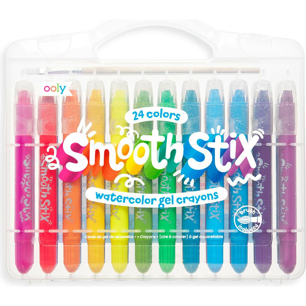 Smooth Stix Watercolor Gel Crayons, Set Of 24 | Arts & Crafts Arts & Crafts Arts & Crafts