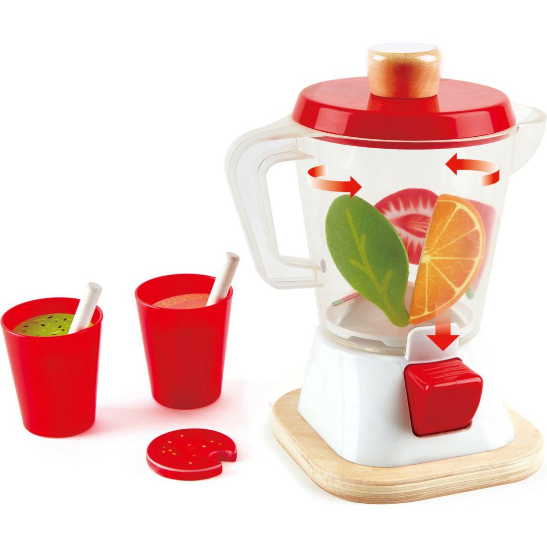 Smoothie Blender Wooden Kitchen Accessory Playset | Play Food & Accessories Kids Multi