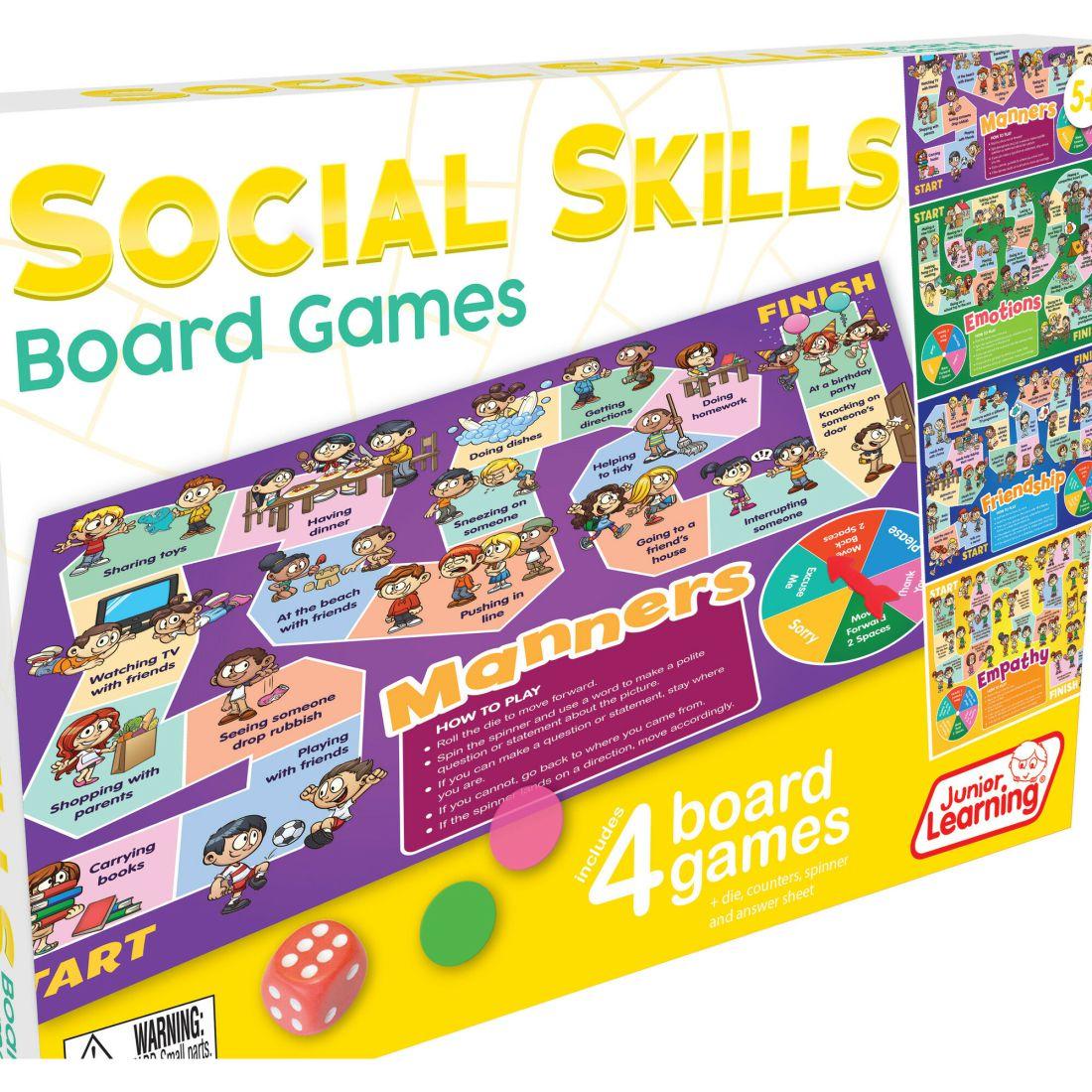 Social Skills Board Games: Emotional And Social Development | Games Games Games