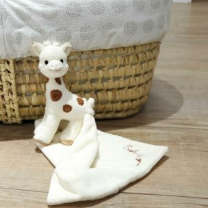 Sophie Chérie Comforter, Cream | Plush Baby & Toddler Multi