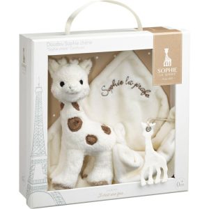 Sophie Chérie Comforter, Cream | Plush Baby & Toddler Multi