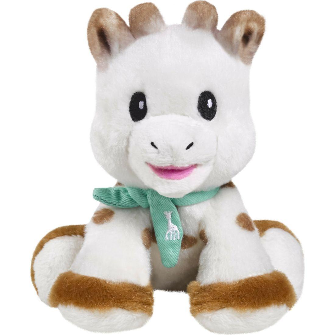 Sophie La Giraffe Plush Toy, Turquoise Collar | Plush Baby & Toddler Multi