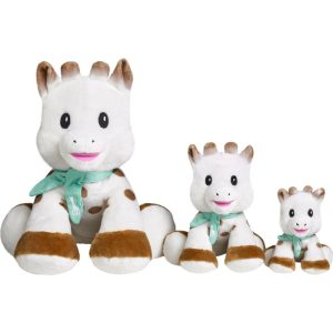 Sophie La Giraffe Plush Toy, Turquoise Collar | Plush Baby & Toddler Multi