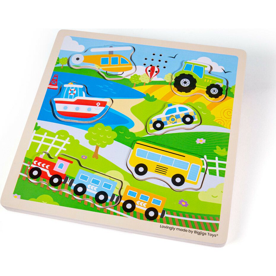 Sound Puzzle – Transport | Puzzles Imaginative Learning Multi