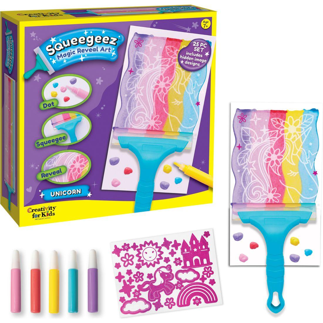 Squeegeez Magic Reveal Art Unicorn | Arts & Crafts Arts & Crafts Arts & Crafts