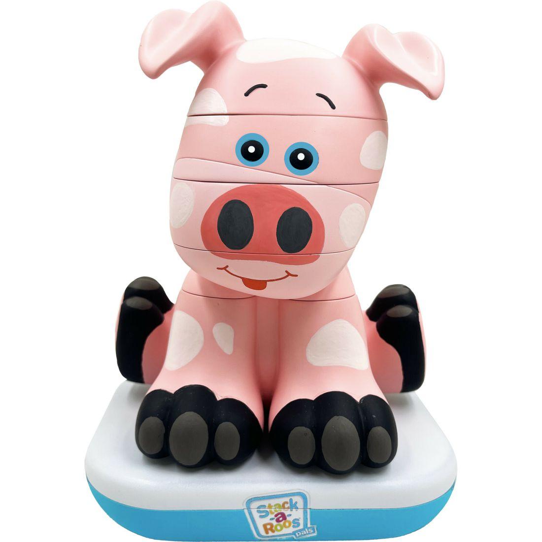 Stack-A-Roos Pig, Multicolors | Blocks, Sorters & Stackers Baby & Toddler Blocks, Sorters & Stackers