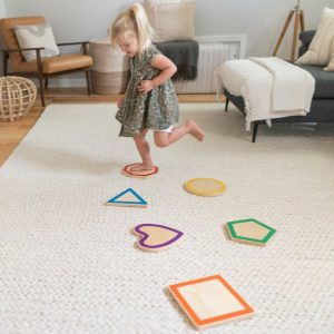 Step ‘N Learn Stepping Stones, Shapes | Play Room Kids Natural