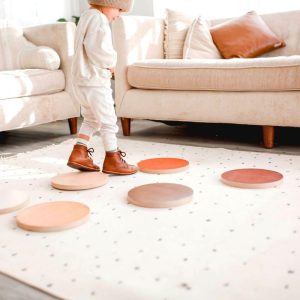 Stepping Stones, Blush Ember | Play Room Baby & Toddler Multi