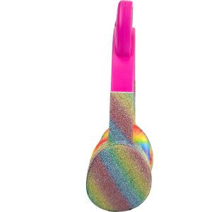 Stereo Bluetooth Rainbow Glitter Kids Headphones | Tech Toys Kids Prints