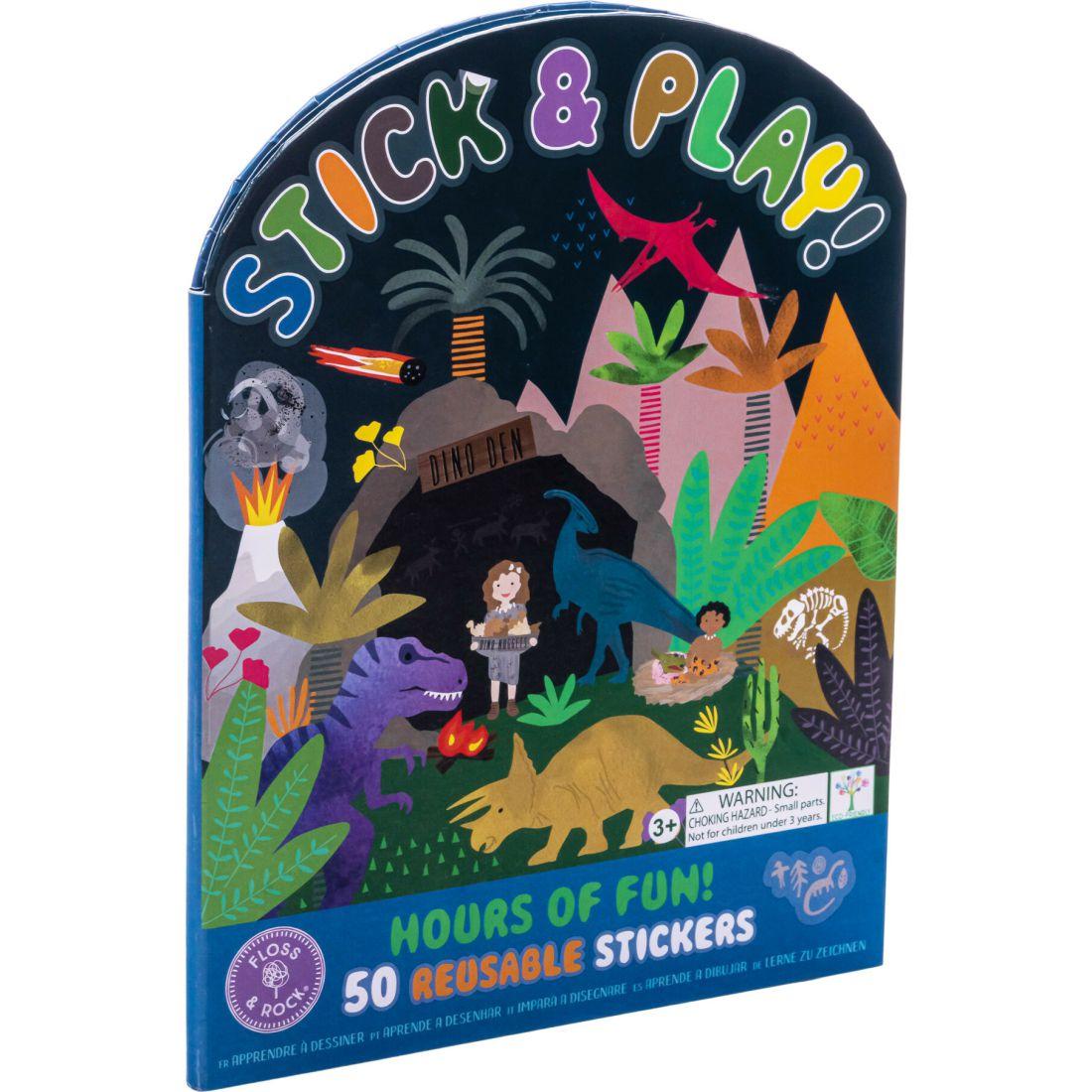 Stick & Play Book Dinosaur | Arts & Crafts Arts & Crafts Arts & Crafts