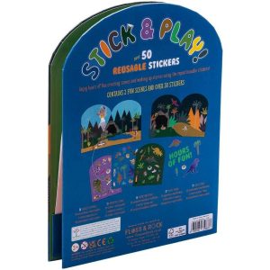 Stick & Play Book Dinosaur | Arts & Crafts Arts & Crafts Arts & Crafts