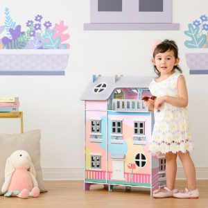 Sunroom Dollhouse With 11 Accessories, Muiticolor | Dolls & Doll Accessories Dolls & Doll Accessories Dolls & Doll Accessories