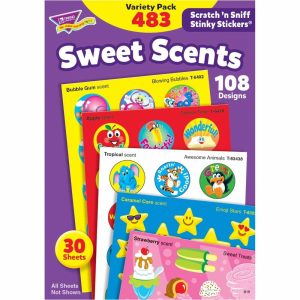 Sweet Scents Stinky Stickersvariety Pack | Educational Toys Educational Toys Educational Toys