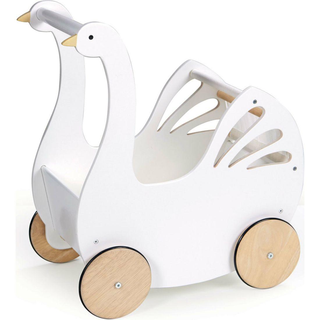 Sweet Swan Pram | Dollhouses & Accessories Dollhouses & Accessories Dollhouses & Accessories