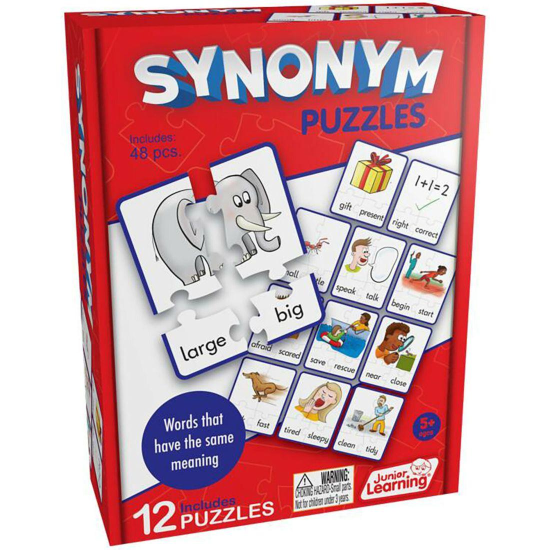 Synonym Learning Educational Puzzles | STEM Toys Kids Multi