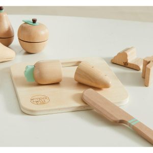 Table It Fruit & Veggies Set, Natural | Play Food & Accessories Kids Natural