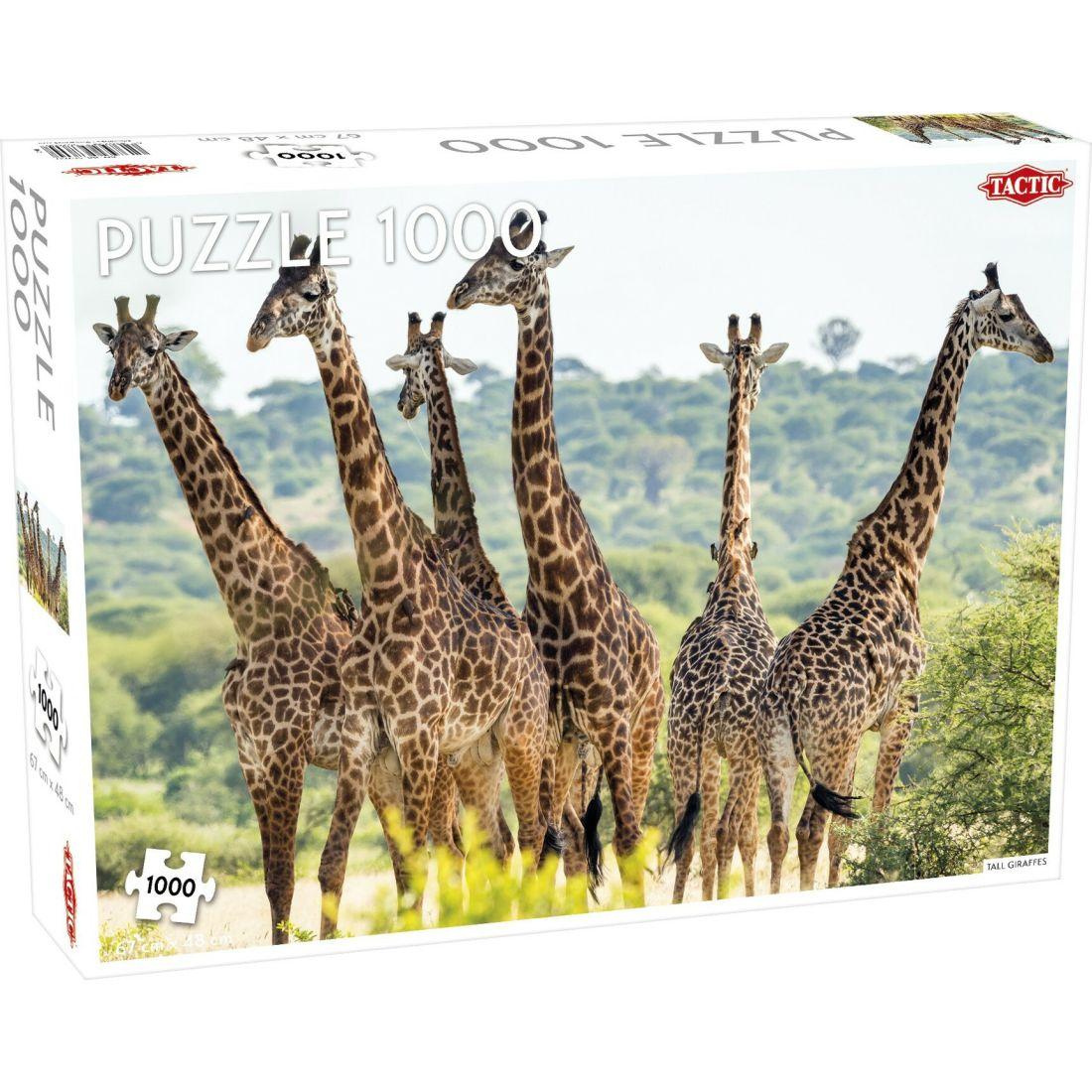 Tall Giraffes 1000-Piece Puzzle | Puzzles Imaginative Learning Multi