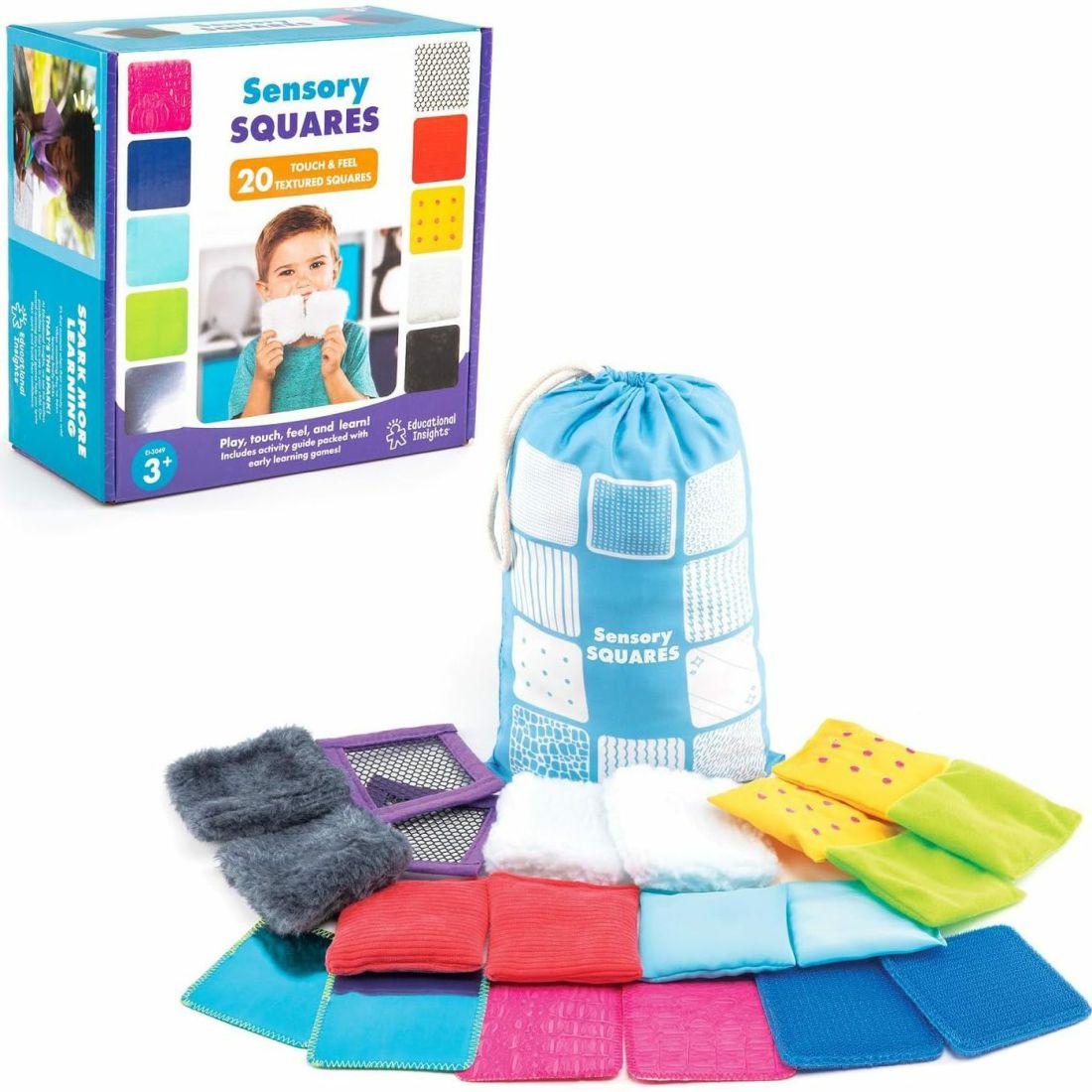 Teachable Touchables® Texture Squares | Educational Toys Educational Toys Educational Toys